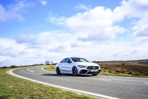 Mercedes-AMG CLA45 S 4Matic+ Aerodynamic Package 2020 года  (UK)